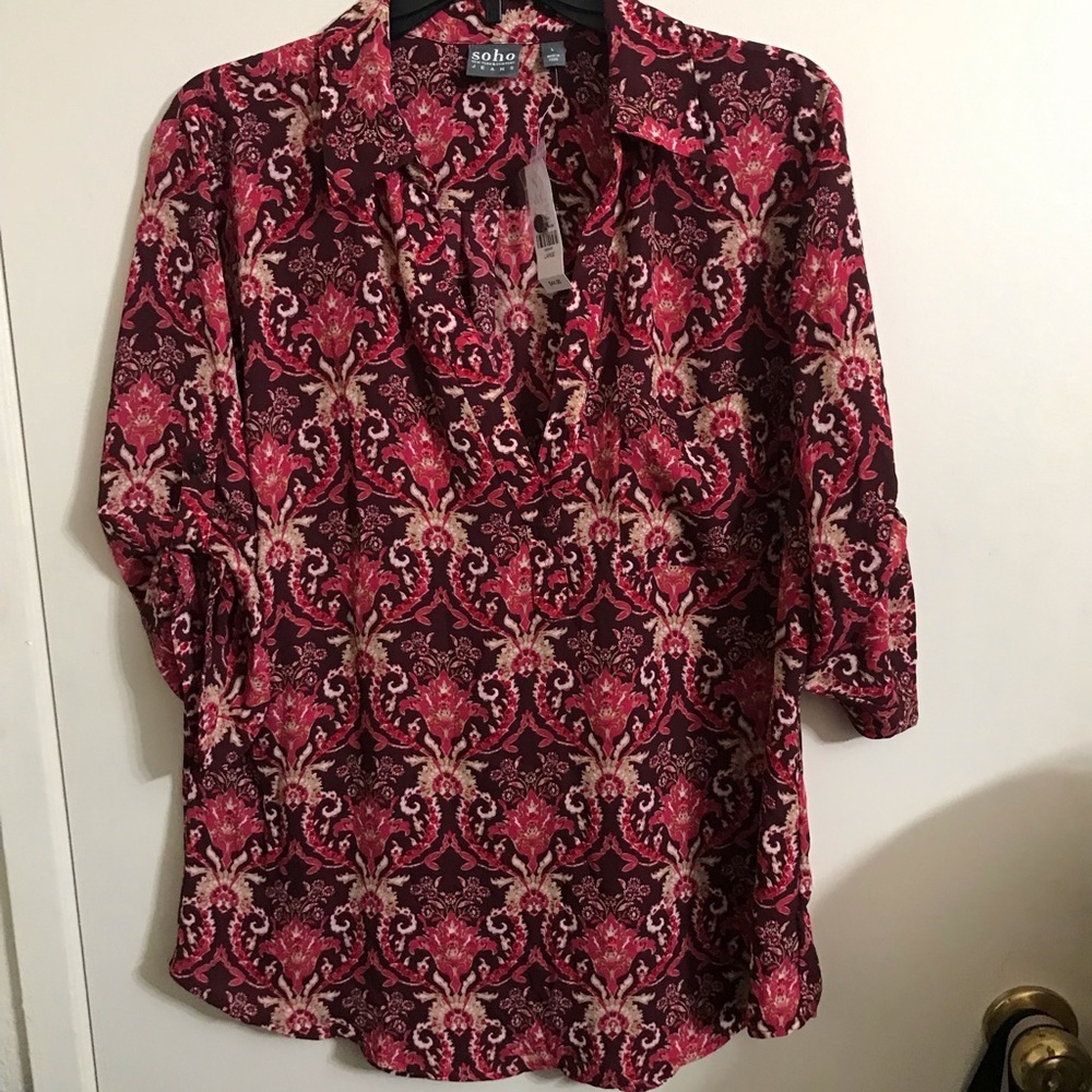 V Neck Blouse